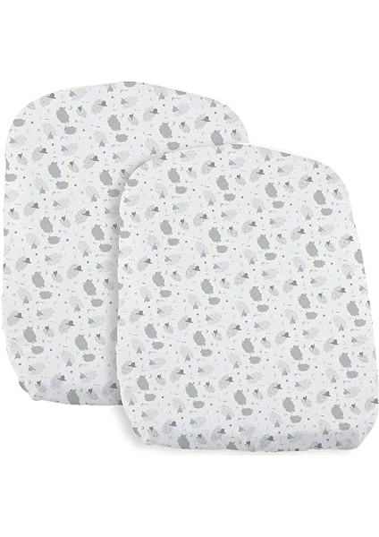 Çarşaf Crib Set Iki Parça Baby Hug Grey Sheep fiyatları