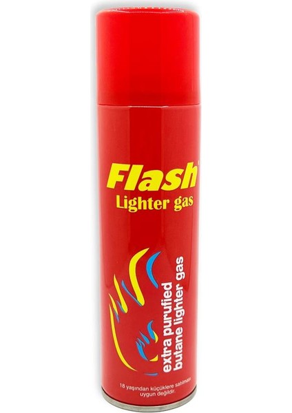Flash Çakmak Gazı Tüpü 270 Ml.