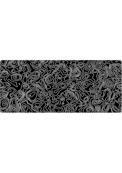 Gaming Mouse Pad Xxl Büyük Oyuncu Speed Siyah Topo (90X40 Cm, 3mm Kalınlık)