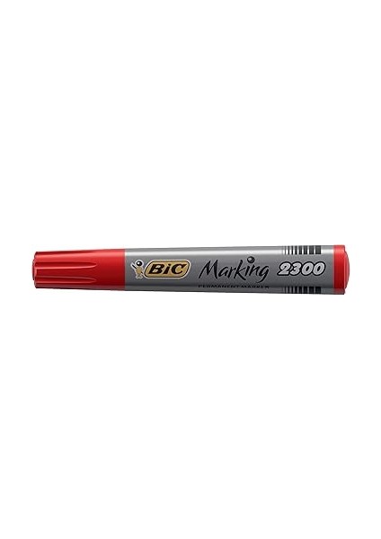 Intensity Marker 2300 Kesik Uçlu Permanent Markör Kırmızı 12'li Kutu, 3,7 mm ile 5,5 mm Kalın Uç, Kapağı 1 Ay Açık Kalsa Da Kurumayan Mürekkep fırsatları