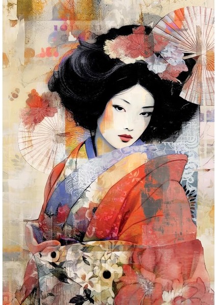 Puzzle - Geyşa / 500 Parça Puzzle, #3631