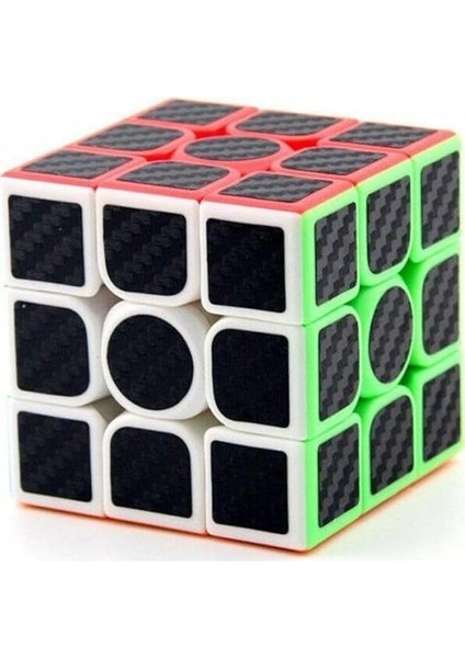 Store 3x3 Karbon Fiber Rubik Küp Eğitici Parlak Zeka Küpü Yüksek Kalite, Çok Renkli modelleri