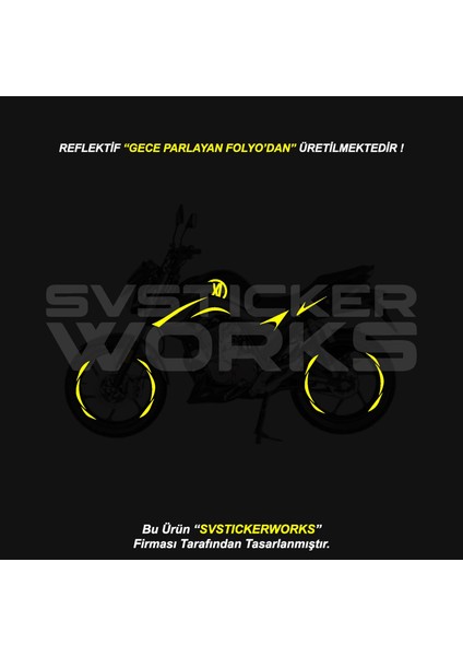 Mondial Drift L Gece Parlayan Sticker Set Paketi Jant Hediyeli ! modelleri