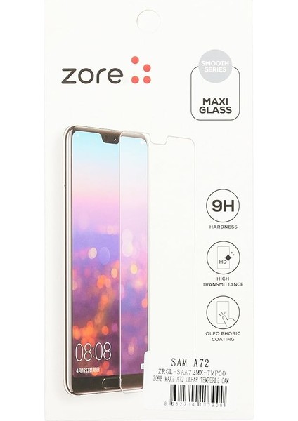 Galaxy A72 Zore Maxi Glass Temperli Cam Ekran Koruyucu