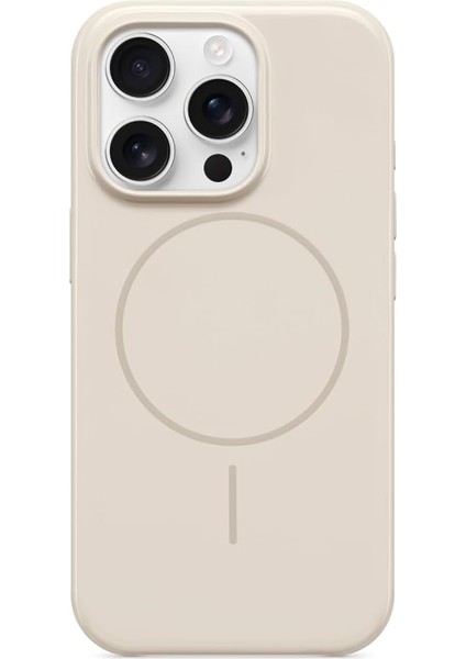 iPhone 16 Pro Kılıf - Magsafe, Çizilmeye Dayanıklı Koruyucu Kılıf, Ince Form, Mikrofiber Kaplama - Nehir Mavisi