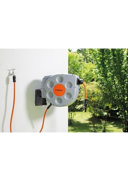 8696 Rotoroll Evolutıon Kasetli Hortum Makarası- Otomatik Sarma, 20 Metre Set fırsatları