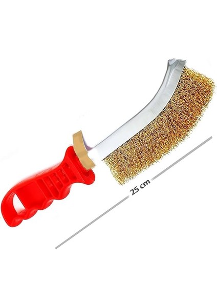Çok Amaçlı Tel Fırça, Güçlü Çelik Kıllı Tel Fırça, Kir, Pas, Korozyon Temizleyici, Mangal, Barbekü Için Ideal Tel Fırça, Hem Iş Hem Ev Için Uygun. fiyatları