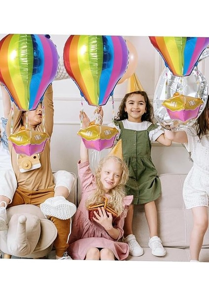 Inç Uçan Balon Temalı Folyo Balon 88-28 cm (Renkli) fırsatları