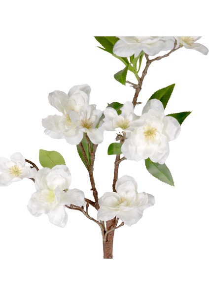 Yapay Çiçek, Kiraz Çiçeği, Beyaz - 70 cm fiyatları