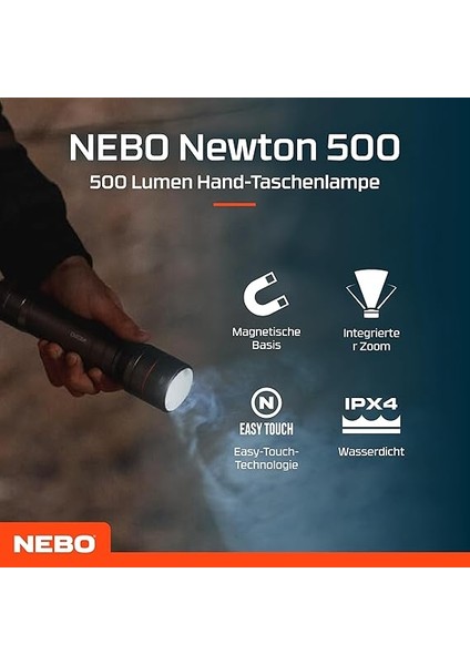 0014 Newton 500 Lümen Fener fiyatları