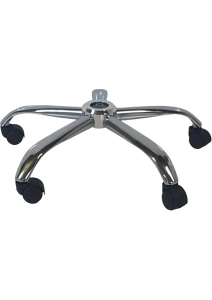 Concept Borulu Yıldız Ayak Dönerli Koltuk Ayağı Tekerlekli