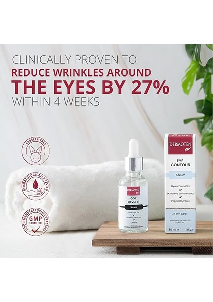 Göz Çevresi Bakım Serumu Hyaluronik Asit ve Dunaliella Salina Özlü 30 ml fiyatları