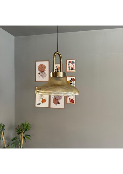 Stark Cam Bal Rengi Tekli Avize Eskitme Kilit Kafa Başlık Retro Sarkıt Lamba Salon Aydınlatma fiyatları