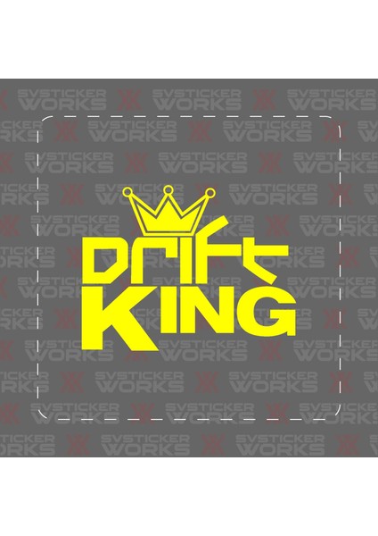 Drift King Jdm Sticker Araba Laptop Motosiklet Sticker Yapışkanlı Folyo fiyatları