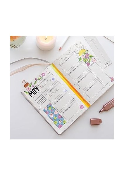 Bullet Journal Noktalı Defter 140 Gr. 80 Yaprak Velvet Berry fırsatları