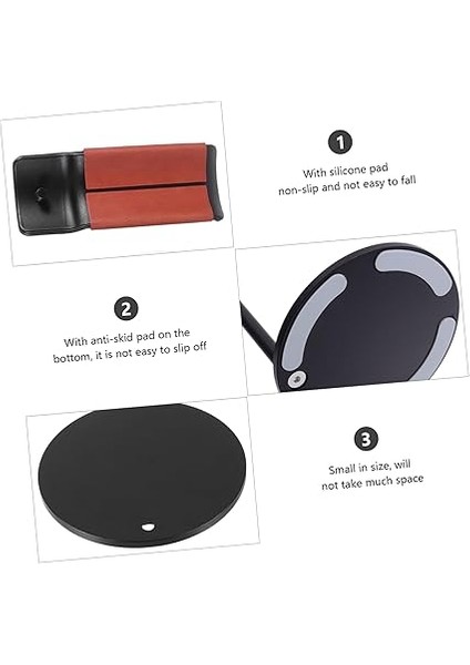 Alüminyum Alaşımlı Kulaklık Askısı Kaymaz Başlık Standı Masaüstü Kulaklık Depolama Çözümü Modern Tasarım ile Güvenli Kullanım indirimleri