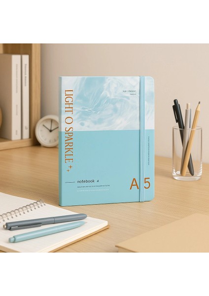 Ajanda Günlük Çizgili Not Defteri Notebook Light Of Sparkle