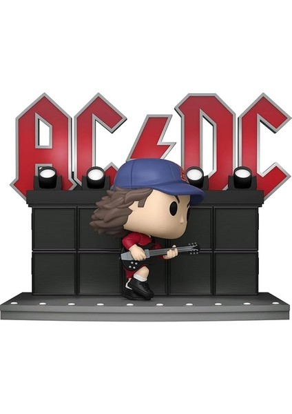 Toys Funko Pop Deluxe: Ac/dc - Angus Young (Dance) Figür