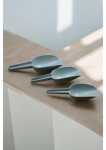 Boy Erzak Küreği/kaşığı - Yeşil Renkli