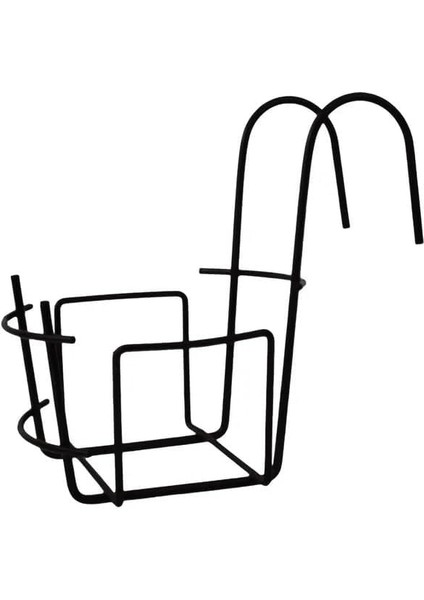 Şık ve Pratik 3'lü Metal Yuvarlak Balkon Askılı Saksılık - Bahçenizde Estetiği Yakalayın! fırsatları