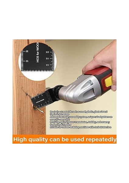 Starlock Salınımlı Testere Bıçağı Seti, 10 Parça Yüksek Karbonlu Çelik, Bosch, Fein, Metabo, Aeg, Einhell, Hitachi ile Uyumlu indirimleri