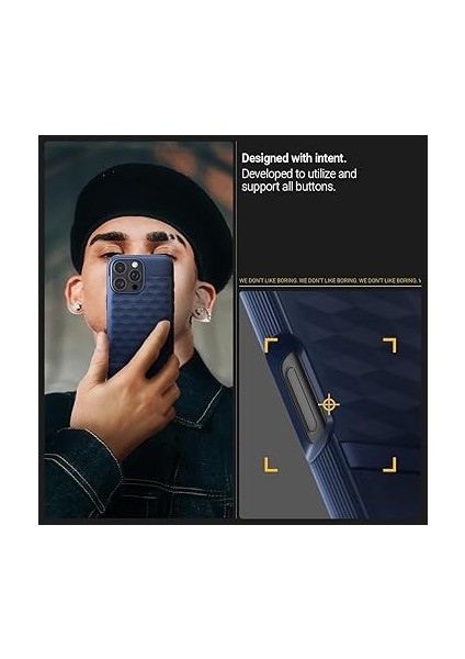 Caseology iPhone 16 Pro Magsafe Kılıf Parallax Mag Hava Kanalı Teknolojisi™ Askeri Sınıf Koruma Midnight Blue 3 Boyutlu Tasarım Kapak - ACS08171 indirimleri