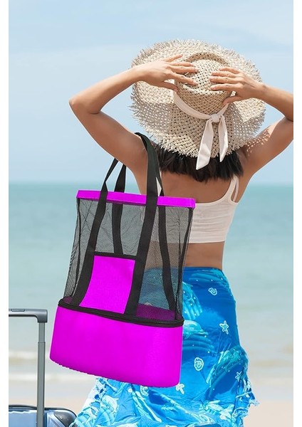 Çanta Soğuk Sıcak Yalıtımlı Omuz Çantası Piknik Kamp Plaj Çantası modelleri