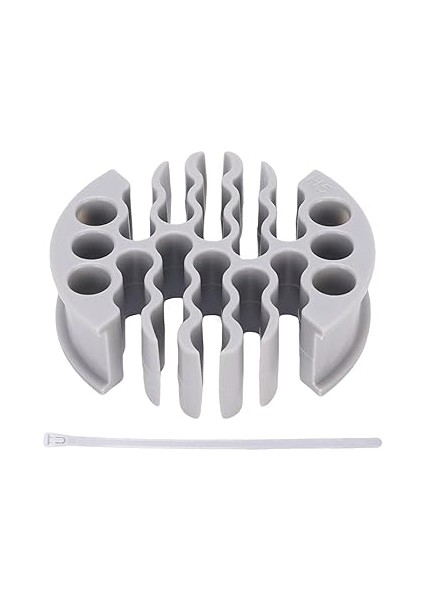 Tel Tarak, Cat 5 Cat 5e Için Ağ Kablosu Yönetimi Araçları Cat 6 Korumalı Kablolar, Pc Ethernet Kablo Organizer Aracı Kablo Organizasyon Aracı Için Ağ Araçları (Gray) indirimleri