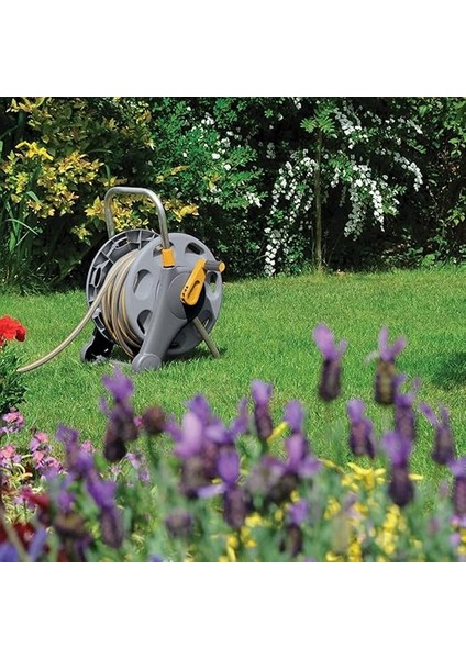 2431H Duvarda ve Yerde Kullanılabilen 25 M Hortumlu 45 M Kapasiteli Hortum Toplama Sarma Makara Seti fiyatları