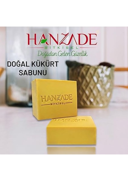 Bitkisel Doğal El Yapımı Hatay Kükürtlü Sabun Kükürt Sabunu 2 Adet indirimleri
