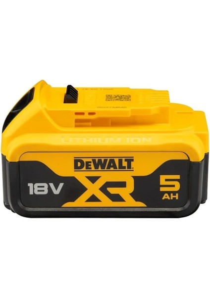DCB184 Xr Lityum Iyon Akü, 5 Ah, 18 V, 65 cm x 46 cm x 12 cm
