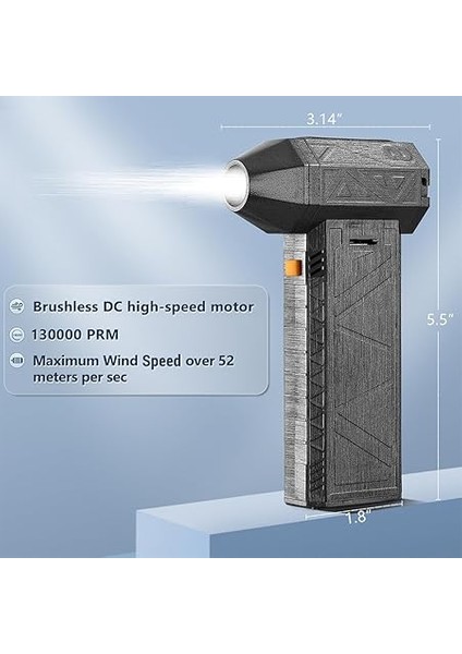 Süper Turbo Fan Güçlü Jet Kuru Üfleyici 130000 Rpm Ayarlanabilir Çok Amaçlı El Tipi Sökücü Araba Ev Bilgisayar Lensi Için modelleri