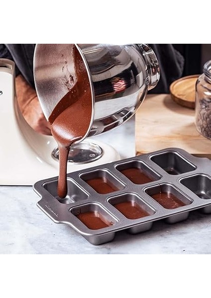 CC006068-001 8 Fincan Pas Içermeyen Yapışmaz Mini Kek Kalıbı, Alaşımlı Çelik fiyatları