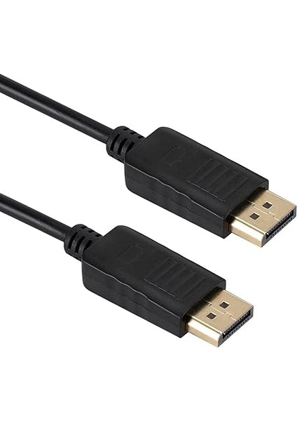 4316 Displayport To Displayport Görüntü Monitör Bağlantı Kablosu, Siyah indirimleri
