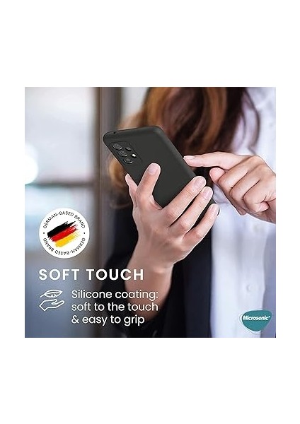 Matte Silicone Samsung Galaxy A23 Için Kılıf Siyah [galaxy A23 ile Uyumlu Kılıf - Siyah] modelleri