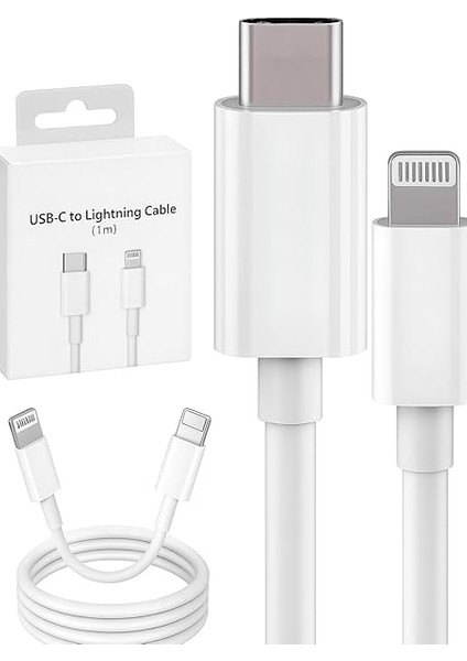 Tech iPhone 15 Pro Max 14 Pro Max 13 12 ve 11 x Xr Xs Ipad Tüm Pro Max Modelleri Ile Uyumlu Usb-C To Lightning 20W Pd Hızlı Şarj ve Data Kablosu Ithalatçı Garantili