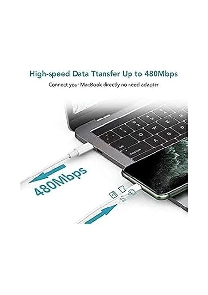 Tech iPhone 15 Pro Max 14 Pro Max 13 12 ve 11 x Xr Xs Ipad Tüm Pro Max Modelleri Ile Uyumlu Usb-C To Lightning 20W Pd Hızlı Şarj ve Data Kablosu Ithalatçı Garantili fırsatları