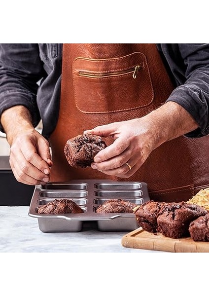 CC006068-001 8 Fincan Pas Içermeyen Yapışmaz Mini Kek Kalıbı, Alaşımlı Çelik indirimleri