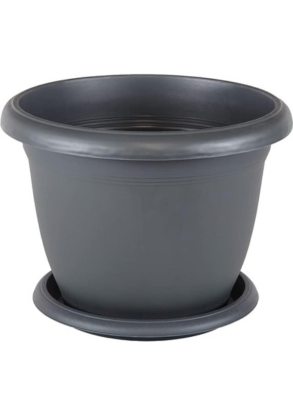 V510 Villa Saksı Set 10 No 35 Litre, 48 Cm, Antrasit