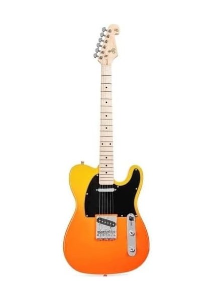 Sem2 Elektro Gitar (Burning Fire)