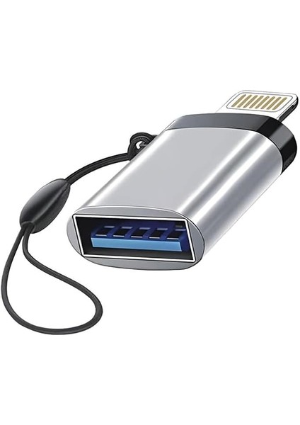 USB Flash Bellek Ios Otg USB Okuyucu Charge Şarj Lightning Çipli Flash Bellek Okuyucu Bellek Okuyucu ve Dönüştürücü (Ha-07 Ligtning Otg Flash Bellek Okuyucu)