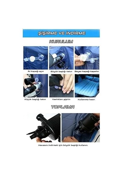 Içi Şişme Yatak Otomobil Arka Koltuk Yatakğı fiyatları