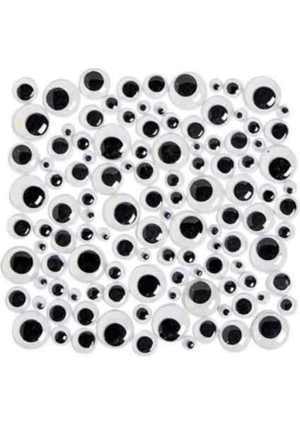 Oynar Göz 2'li Paket, Siyah ve Renkli, Karışık Ebatlarda indirimleri