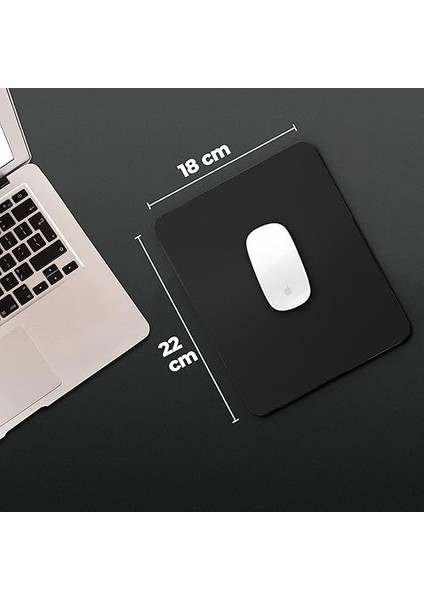 Offıce - 27X23 ve 22X18 cm Orta ve Küçük Boy Mouse Pad, Standart - Mini Ofis Ev ve Dar Alanlar Için Mousepad, Fare Altlığı (Küçük Boy 22X18 Cm) fiyatları