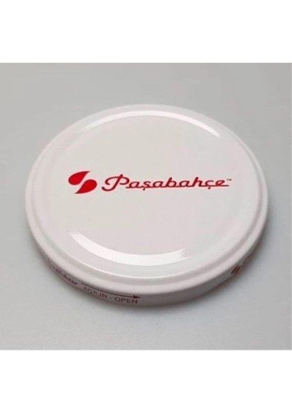 100 Adet Konserve Kavanoz Kapağı Metal Beyaz Silikonlu Kapak Renksiz