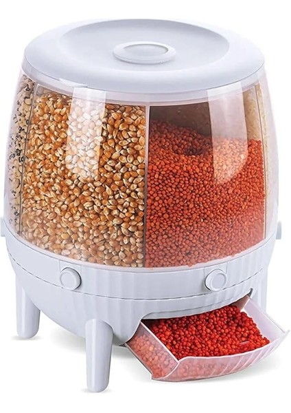 Bölmeli Gıda Organizeri Beyaz