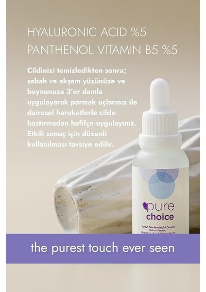 Choice Yoğun Nemlendirici ve Onarıcı Bakım Serumu 30 Mililitre modelleri