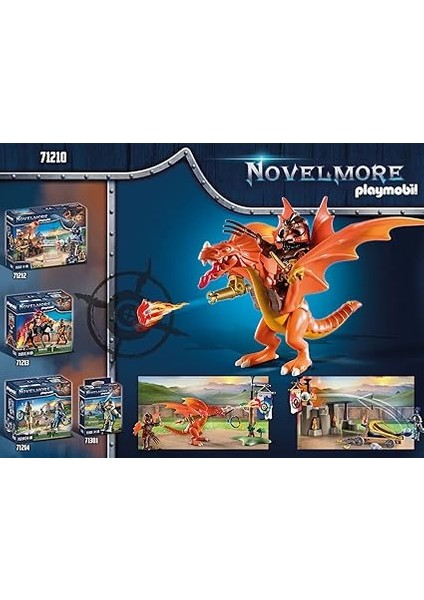 Novelmore 71210 Novelmore ve Burnham Raiders - Turnuva Sahası, 4 Yaşından Büyük Çocuklar Için Oyuncak fırsatları