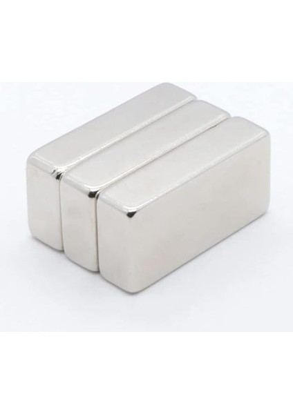 Adet 40X20X10 mm Dikdörtgen Neodyum Mıknatıs Boy 40MM En 20MM Kl. 10MM fiyatları