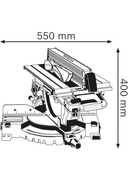 Professional Gtm 12 Jl Üstten Tablalı Gönye Kesme Makinesi (1.800 W, Testere Bıçak Çapı: 305 Mm, Göbek Çapı: 30 Mm) indirimleri